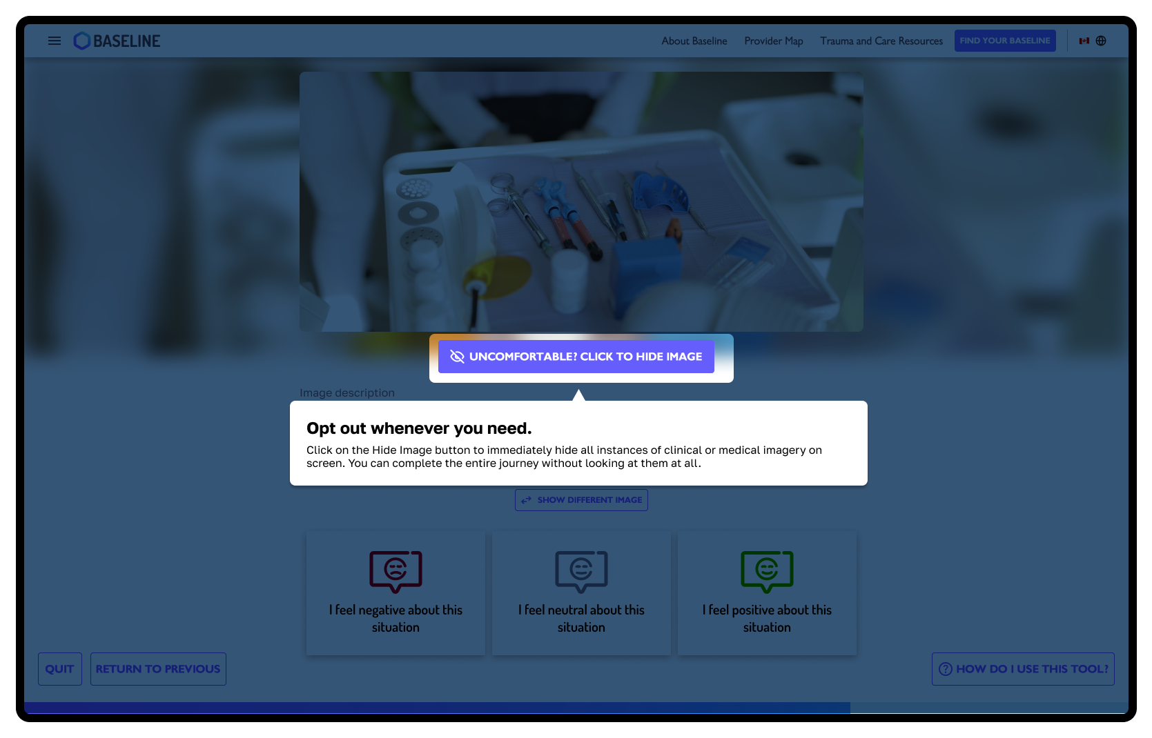 A breakdown of how to use the onboarding feature for Baseline.